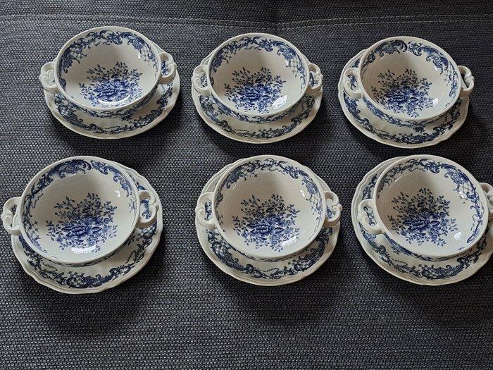Villeroy & Boch - Kop en schotel (6) - Valeria -, Antiek en Kunst, Antiek | Meubels | Tafels