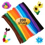 Fako Bijoux - 200 Gekleurde Pijpenragers - Set van 200 Stuks, Verzenden, Nieuw