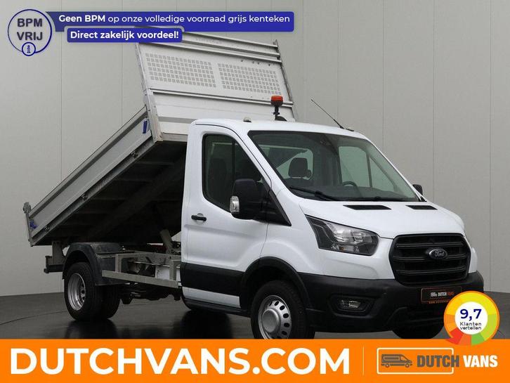 Ford Transit 2.0TDCi Kipper 2022 L4 H1 Diesel, Auto's, Bestelauto's, Te koop, Handgeschakeld, BTW verrekenbaar, Diesel, Wit, Ford