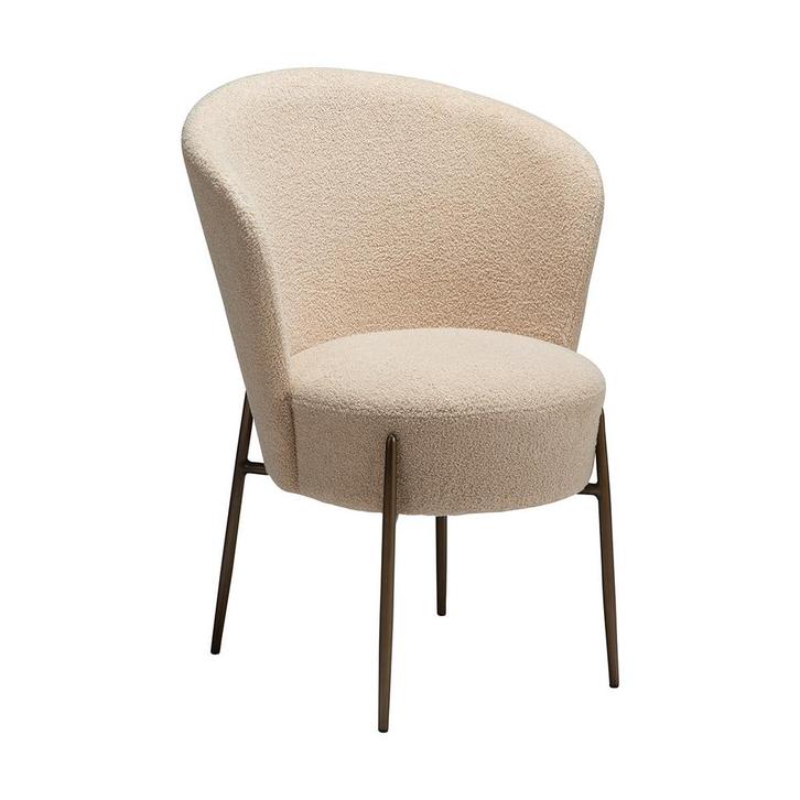 *WOONWINKEL* Dan-Form Orbit Eetkamerstoel Met Hoge Rugleunin, Huis en Inrichting, Stoelen, Nieuw, Verzenden