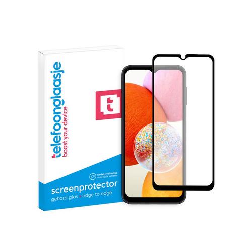 Screenprotector voor Samsung Galaxy A14 4G Edge to Edge, Telecommunicatie, Mobiele telefoons | Toebehoren en Onderdelen, Bescherming