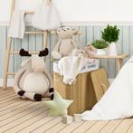 Bamboe Wasmand Curly - 100 L - Natuur - Uitneembare Waszak, Huis en Inrichting, Badkamer | Badtextiel en Accessoires, Verzenden