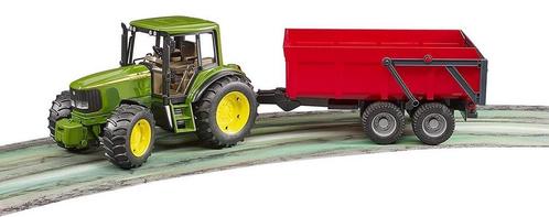 Bruder 2057 John Deere 6920 Tractor met aanhanger, Kinderen en Baby's, Speelgoed | Overig