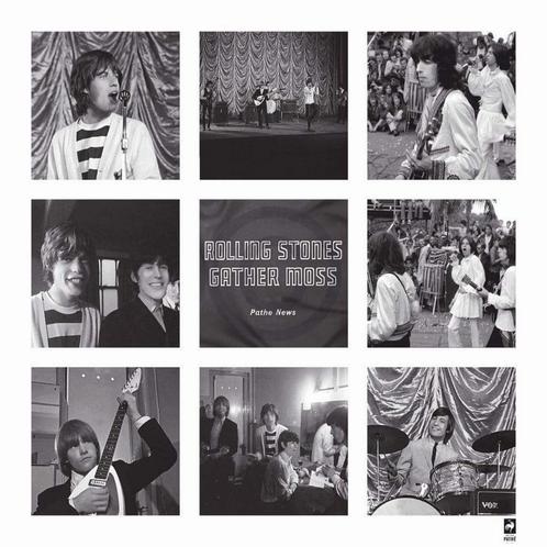 British Pathe - Rolling Stones Gather Moss Kunstdruk 70x70cm, Huis en Inrichting, Woonaccessoires | Schilderijen, Tekeningen en Foto's