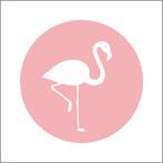 1 Set stickers - Flamingo - Full color, Nieuw, Ophalen of Verzenden