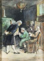 Hollandse School (XX) NaarDavid Bles (1821-1899) - The, Antiek en Kunst