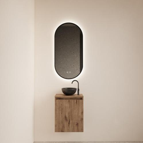 Fonteinmeubel BWS Meadow 40x50 cm Wellington Oak Incl., Doe-het-zelf en Verbouw, Sanitair, Bad, Nieuw, Ophalen of Verzenden