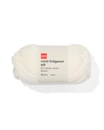 HEMA Rond lintgaren wit 100gram 45meter, Verzenden, Nieuw