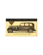 1937 ALVIS CRESTED EAGLE BROCHURE ENGELS, Nieuw, Author