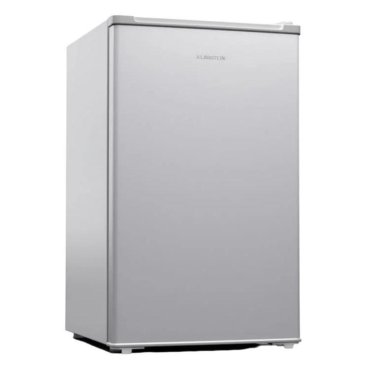 Koelvriescombinatie Koelkast Vriezer Grijs Tafelmodel 81L, Witgoed en Apparatuur, Koelkasten en IJskasten, 75 tot 100 liter, Refurbished