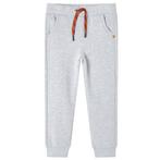 vidaXL Kinderjoggingbroek 116 gemêleerd grijs, Verzenden, Nieuw