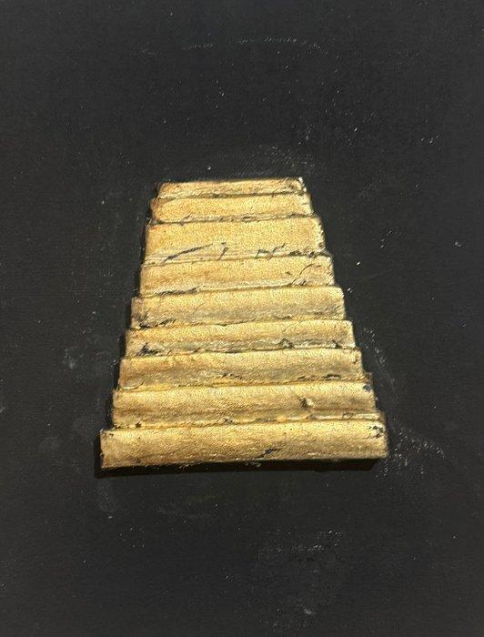 Horia Damian (1922-2012) - Pyramide, Antiek en Kunst, Kunst | Schilderijen | Modern