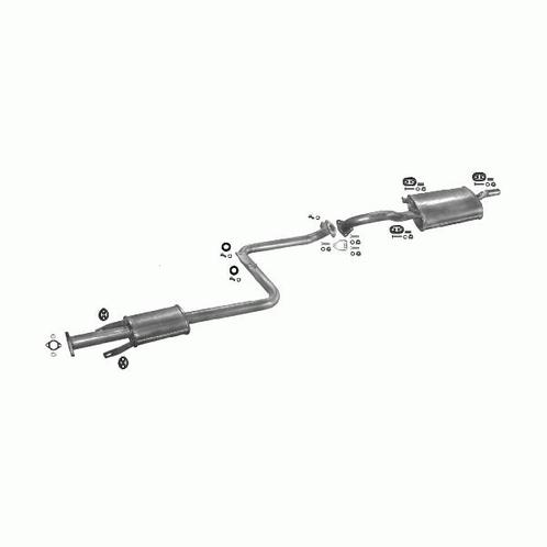 Complete uitlaat Mitsubishi Galant 1.8 1.8 2.0, Auto-onderdelen, Uitlaatsystemen, Verzenden
