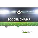 Soccer - HTML Template, Nieuw