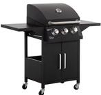 Opvouwbare Houtskool BBQ met 2 Roosters en Gele Grillplaat, Tuin en Terras, Verzenden, Nieuw