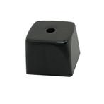 Gratis Verzending - Zwarte plastic vierkanten meubelpoot 5,5, Huis en Inrichting, Banken | Bankstellen, Nieuw, Kunststof, Modern