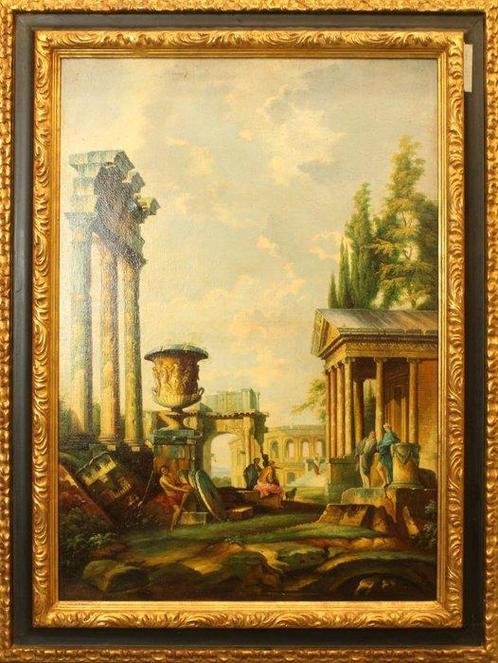 Italiaanse school (XVIII) - Roma, Antiek en Kunst, Kunst | Schilderijen | Klassiek