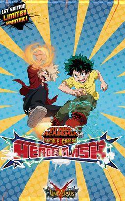 Jasco My Hero Academia CCG Heroes Clash-Booster Pack, Hobby en Vrije tijd, Verzamelkaartspellen | Overige, Nieuw, Ophalen of Verzenden