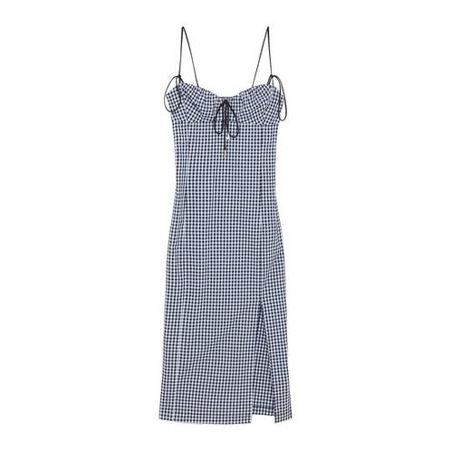 Patrizia Pepe • zwart wit geruite jurk • M (IT44), Kleding | Dames, Jurken, Wit, Nieuw, Maat 38/40 (M), Verzenden
