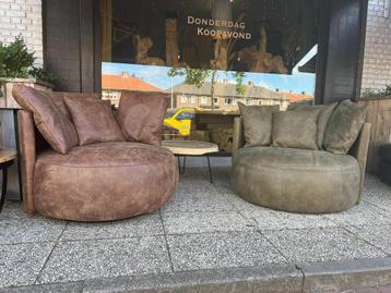 Loveseat Bistro leder beschikbaar voor biedingen