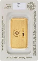 1 Troy Ounce - Goud .999 - C. Hafner - Verzegeld en met