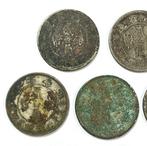 China, Republiek 20 Cents 1932, 5 coins (Zonder, Postzegels en Munten