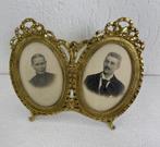 Photo frame - 2 portretten - Brons - 19e eeuw