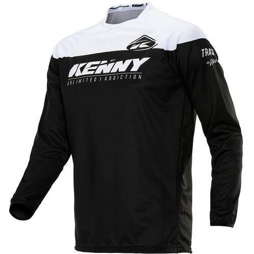 Cross shirt Kenny Track  Zwart / Wit | MAAT SMALL, Motoren, Kleding | Motorkleding, Nieuw met kaartje, Motorcrosskleding, Verzenden