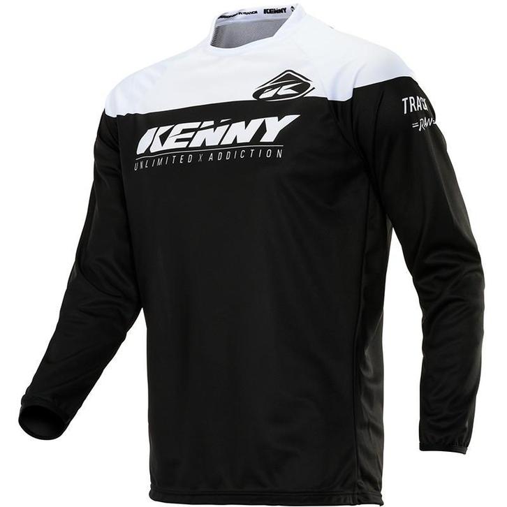 Cross shirt Kenny Track  Zwart / Wit | MAAT SMALL, Motoren, Kleding | Motorkleding, Nieuw met kaartje, Motorcrosskleding, Verzenden