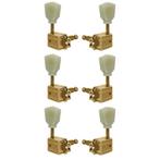 Wilkinson 160-GLR stemmechanieken voor gitaar 3L+3R goud, Verzenden, Nieuw