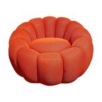*WOONWINKEL* Kare Design Peppo Bloom Ronde Fauteuil Draaibaa, Verzenden, Nieuw, Stof