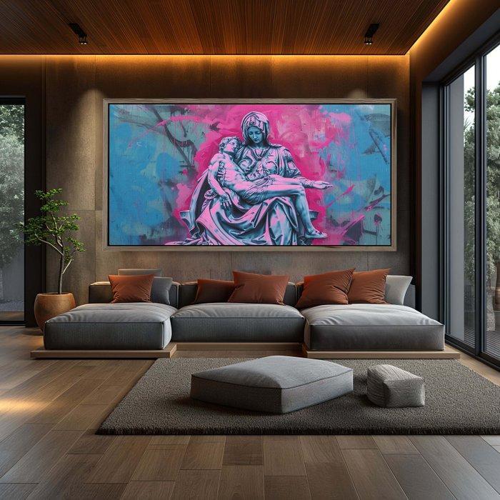 Dine Chanima - (XXL) Giant Tears Of Spray, Antiek en Kunst, Kunst | Designobjecten