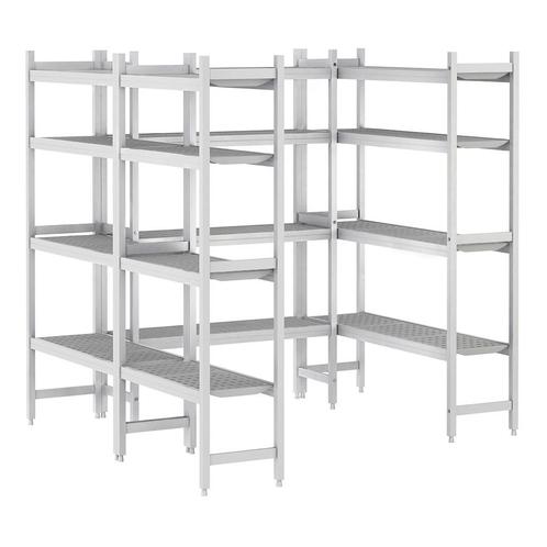 GGM Gastro | Aluminium stellingset - U-vorm - |, Zakelijke goederen, Horeca | Meubilair en Inrichting, Verzenden