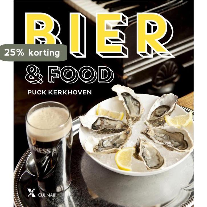 Bier & food 9789401604147 Puck Kerkhoven, Boeken, Kookboeken, Zo goed als nieuw, Verzenden