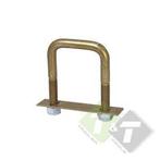 60 X 90 Mm U Bout - Kokerklem - Inclusief Plaat -  U Beugel, Doe-het-zelf en Verbouw, Gereedschap | Handgereedschap, Ophalen of Verzenden