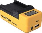 Nikon EN-EL23 LCD lader met USB-poort (Patona), Verzenden, Nieuw