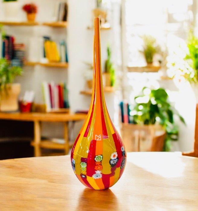 Filippo Maso - Vaas - Glas - Glasvas en millefiori-murrine, Antiek en Kunst, Antiek | Glas en Kristal