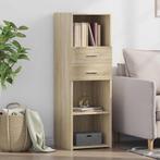vidaXL buffetkast 40x42,5x124 cm bewerkt hout sonoma, Huis en Inrichting, Minder dan 50 cm, Verzenden, 100 tot 150 cm, Nieuw