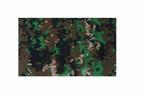 Haarband Multifunctioneel 45x25cm - Camouflage - Groen, Nieuw