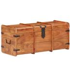 vidaXL Opbergkist 90x40x40 cm massief acaciahout, Huis en Inrichting, Woonaccessoires | Kisten, Verzenden, Nieuw