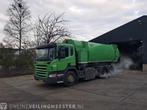 Vuilniswagen SCANIA, P 310 B 6X2*4 opbouw zijlader MacDon