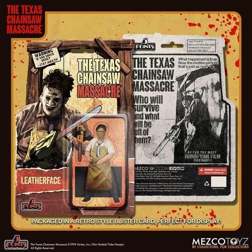 The Texas Chain Saw Massacre (1974) 5 Points Action Figure L, Verzamelen, Film en Tv, Nieuw, Ophalen of Verzenden
