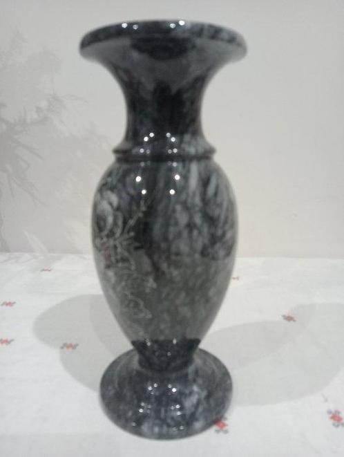 Vaas - Marmer - Jarron malmol negro, Antiek en Kunst, Curiosa en Brocante