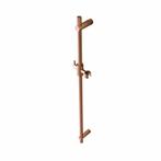 Glijstang Hotbath Mate 90cm rond 2cm Geborsteld Koper, Ophalen of Verzenden, Nieuw, Chroom, Kraan