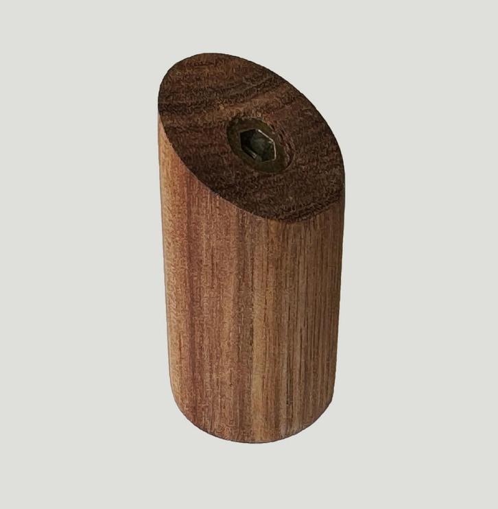 Set van 6 houten kledinghaken (kapstok), acacia, Doe-het-zelf en Verbouw, Gereedschap | Handgereedschap, Nieuw, Ophalen of Verzenden