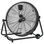 Trommelventilator 60cm Zwart - Retourdeal - 40% Korting!, Ophalen of Verzenden, Nieuw, Vloerventilator