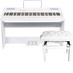 Fazley FSP-500-W digitale piano wit + onderstel + pianobank, Muziek en Instrumenten, Piano's, Verzenden, Nieuw