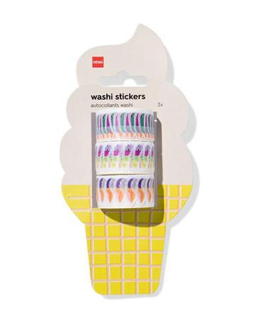HEMA Washi stickers op rol - 3 stuks beschikbaar voor biedingen
