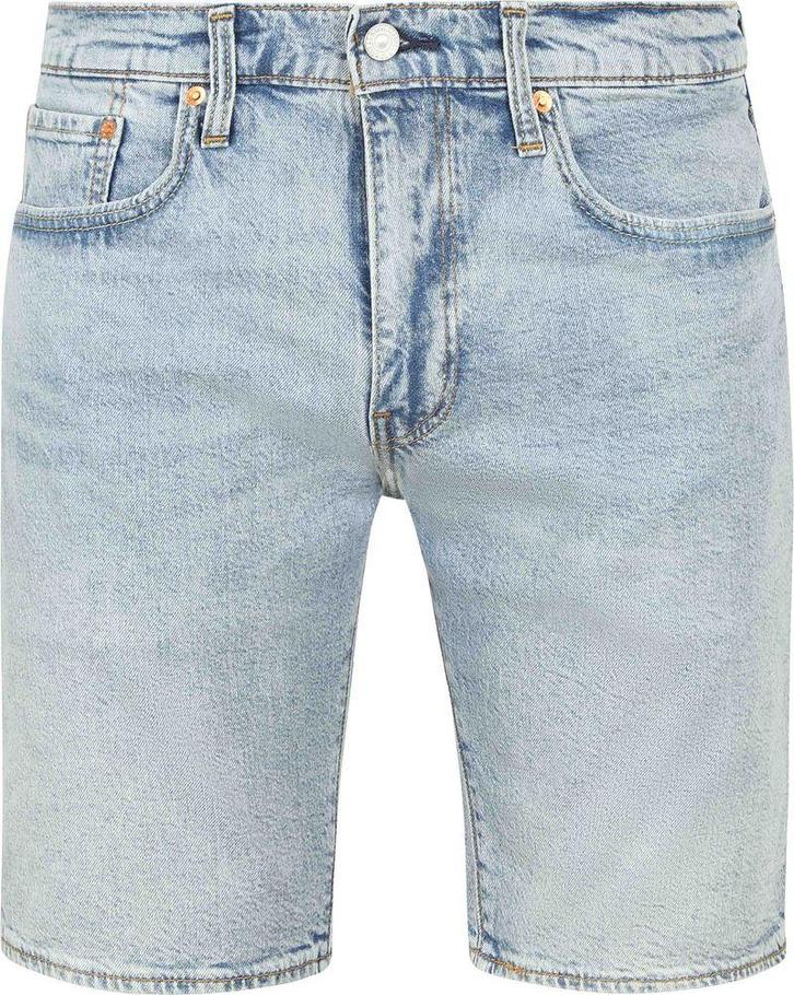 Levi’s 405 Denim Short Licht Blauw maat 32 Heren, Kleding | Heren, Broeken en Pantalons, Nieuw, Verzenden