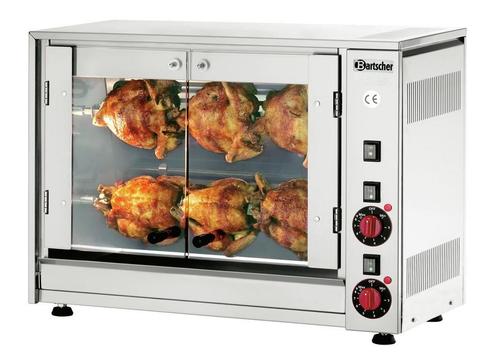 Bartscher Kippengrill P6 | 6 kippen | 2 spiesen | 230V | 700, Zakelijke goederen, Horeca | Keukenapparatuur, Nieuw in verpakking